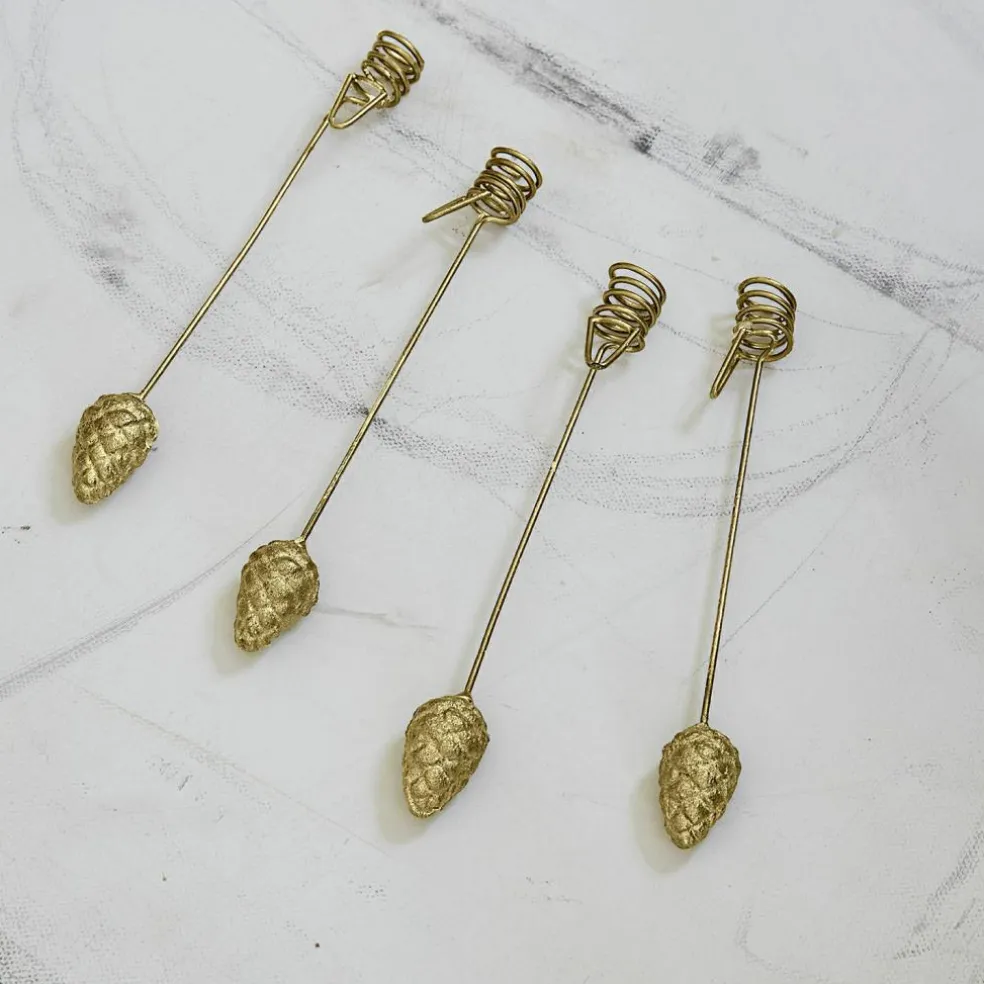 Lot de 4 bougeoirs Norélie