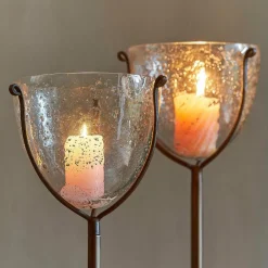 Lot de 2 bougeoirs Piacello