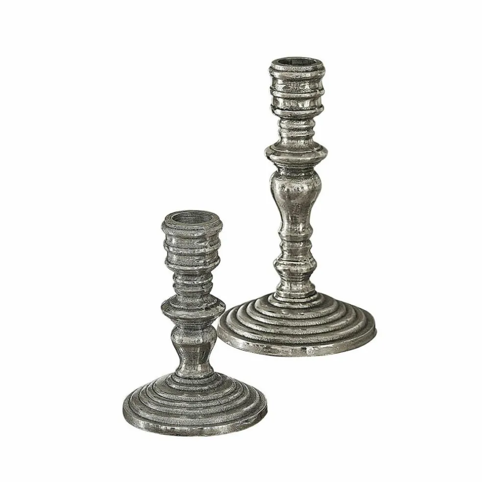 Lot de 2 bougeoirs Plenivo