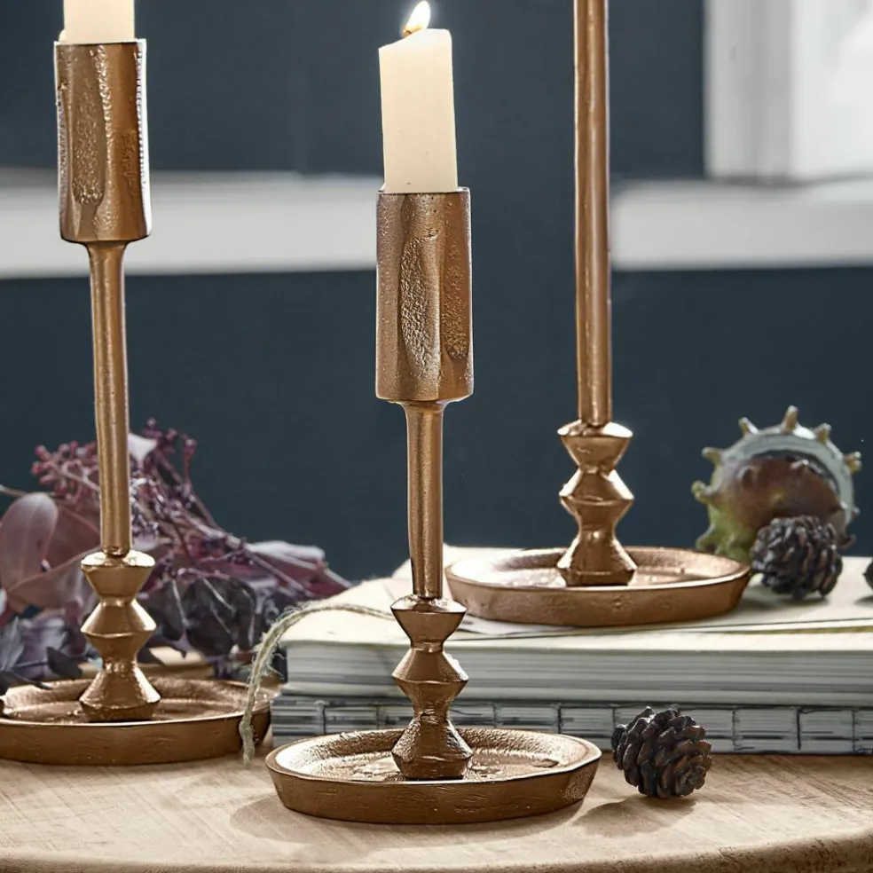 Lot de 3 bougeoirs Rivandre