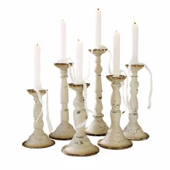 Lot de 6 bougeoirs Rivondelle