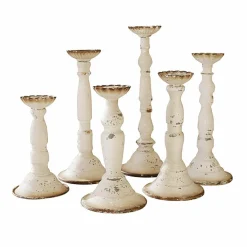 Lot de 6 bougeoirs Rivondelle
