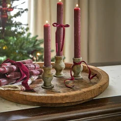 Lot de 3 bougeoirs Seranda