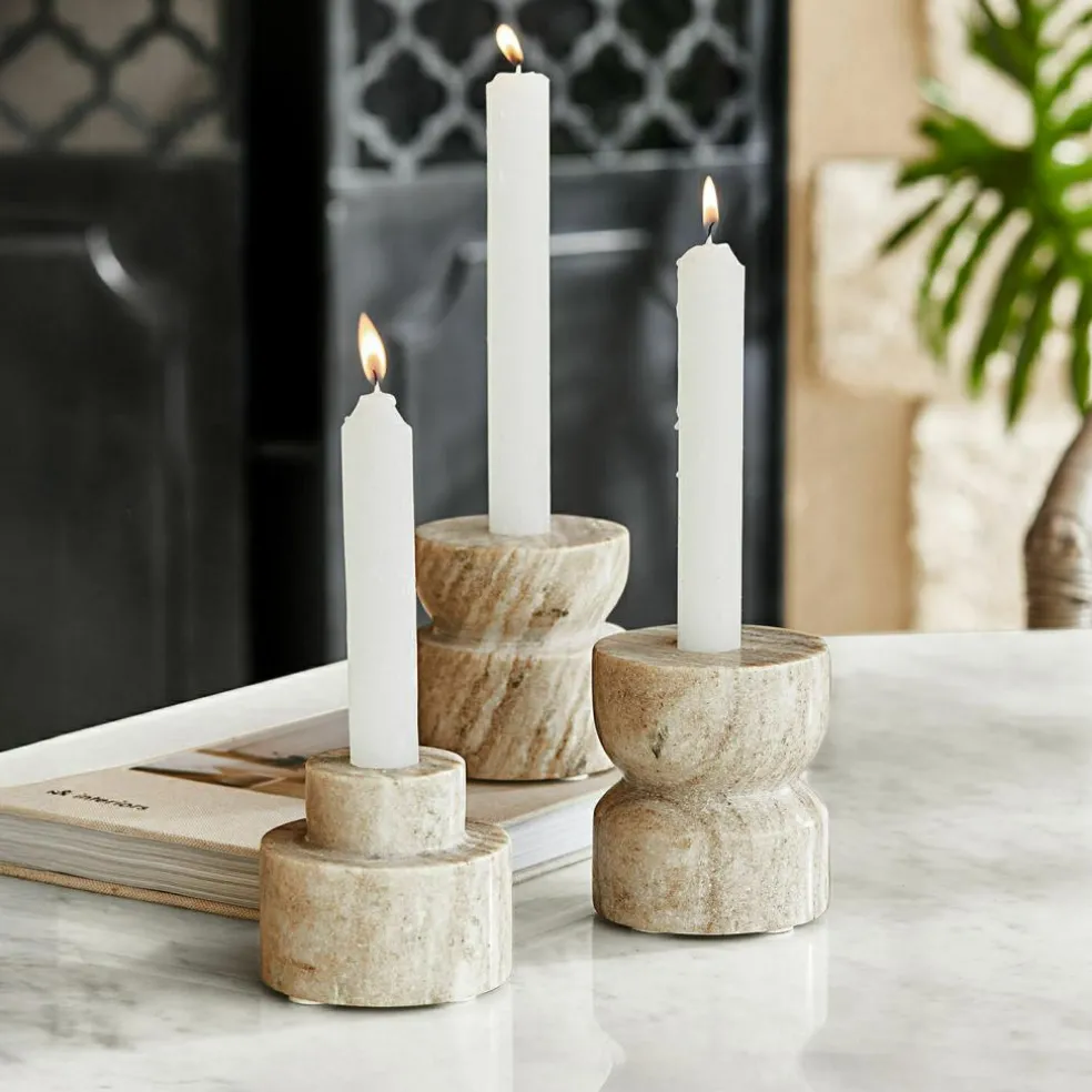 Lot de 3 bougeoirs Ulxeno