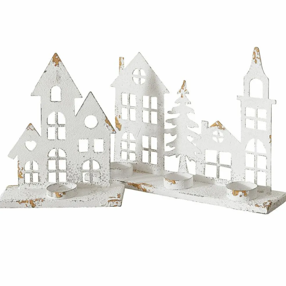 Lot de 2 bougeoirs Vexano