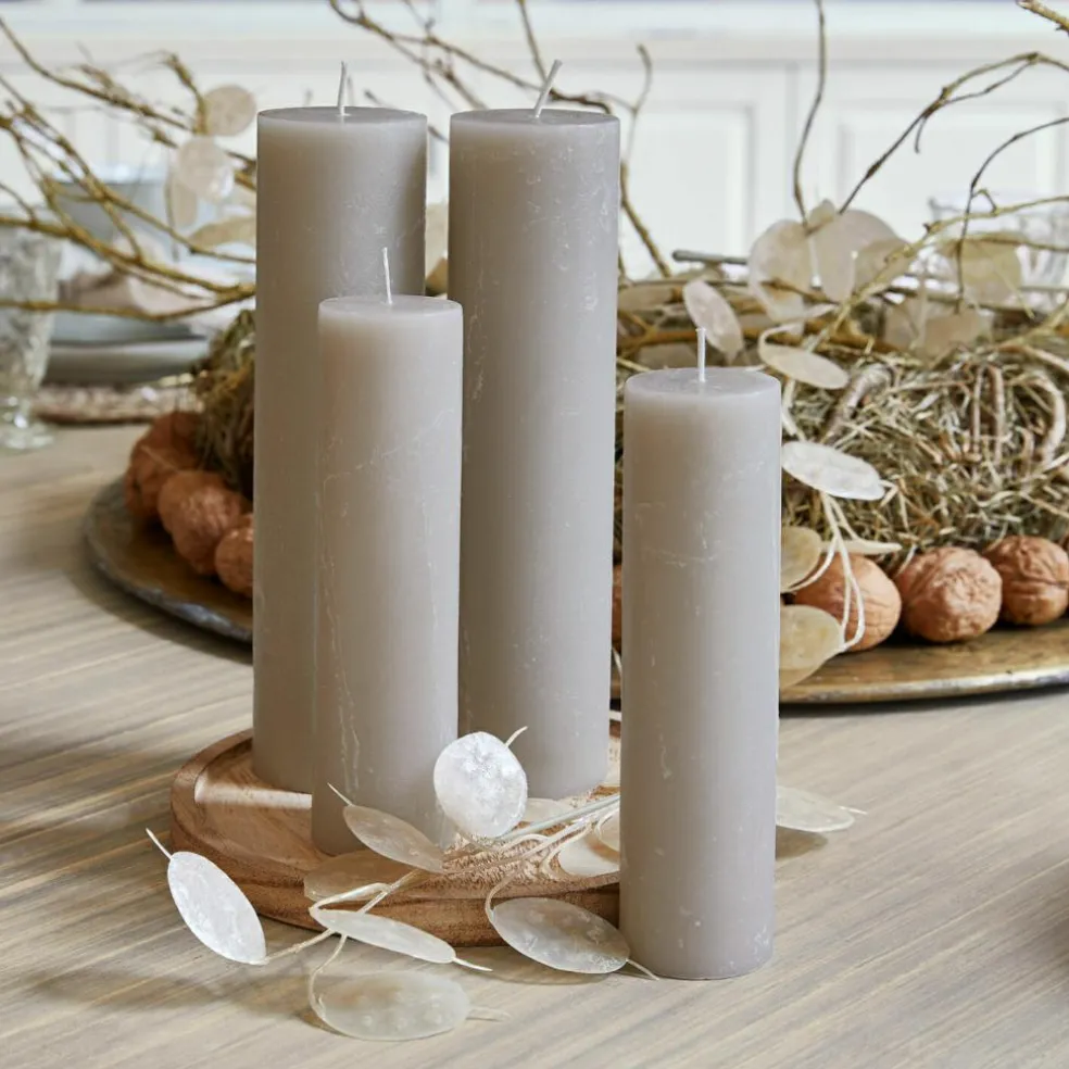 Lot de 4 bougies Avinal