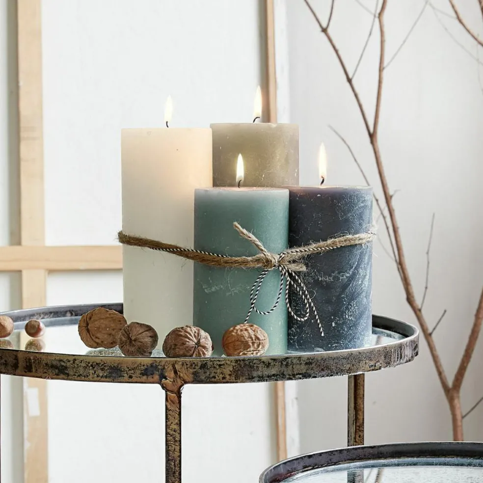 Lot de 4 bougies Berekua