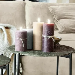 Lot de 4 bougies Berekua