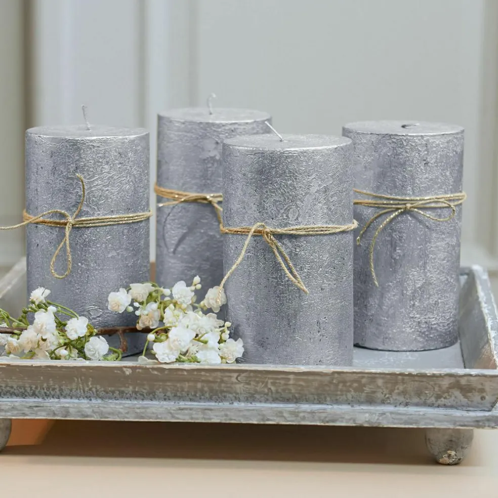 Lot de 4 bougies Braga