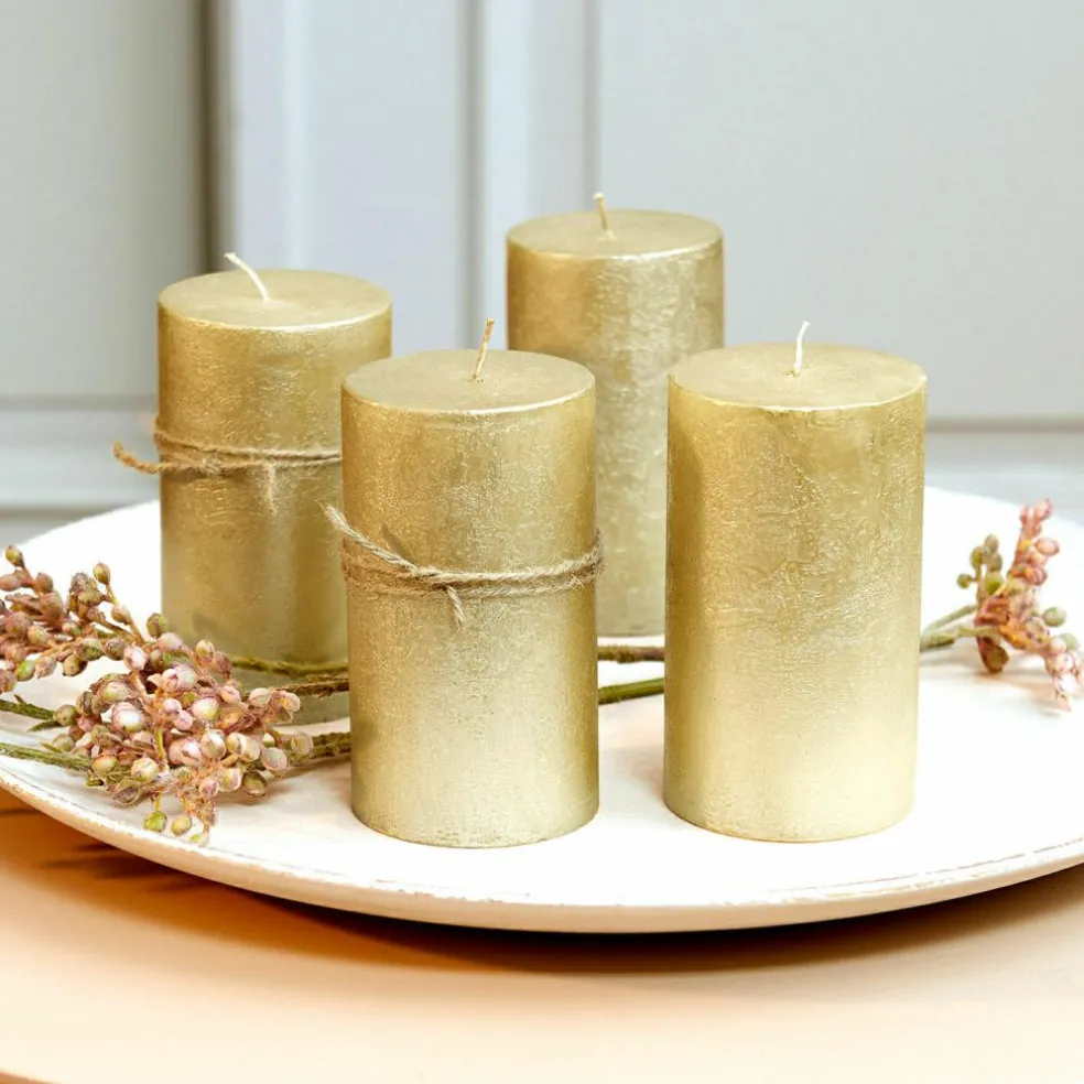 Lot de 4 bougies Braga