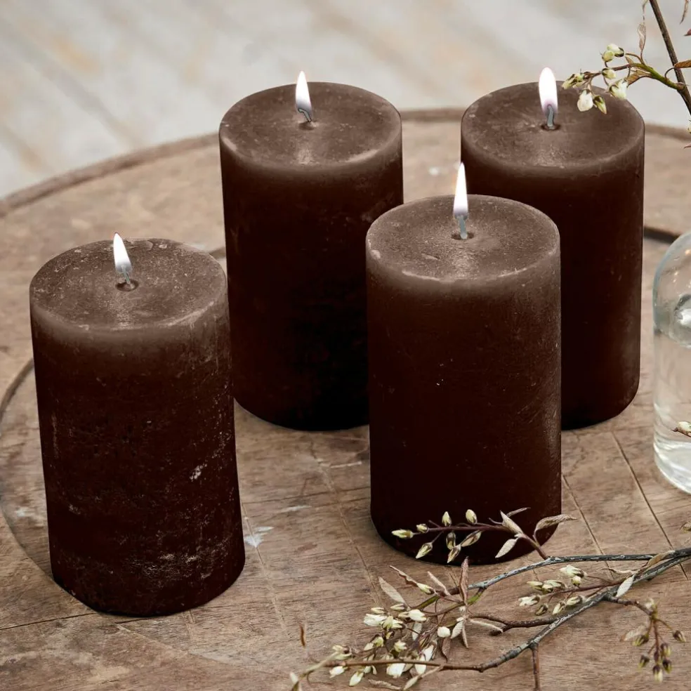 Lot de 4 bougies Braga