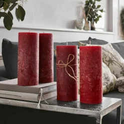 Lot de 4 bougies Homel