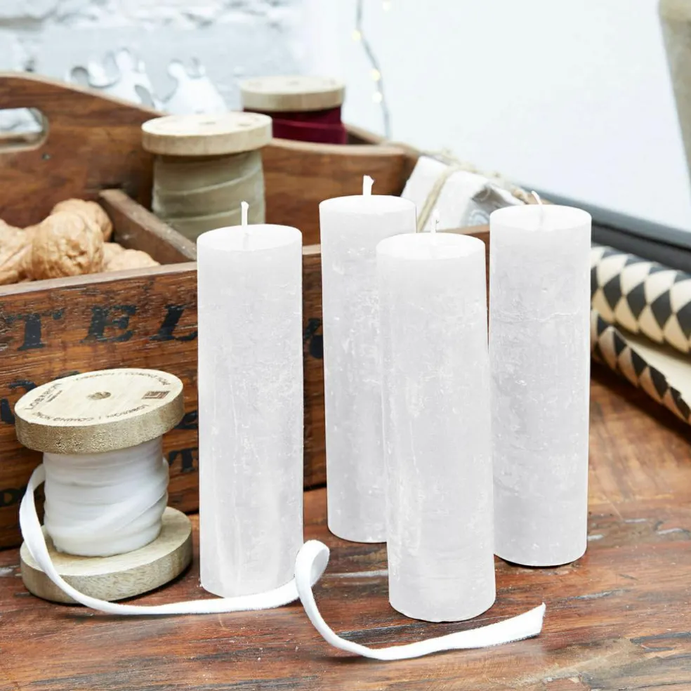 Lot de 4 bougies Muriel