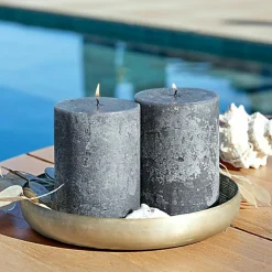 Lot de 2 bougies Oviedo