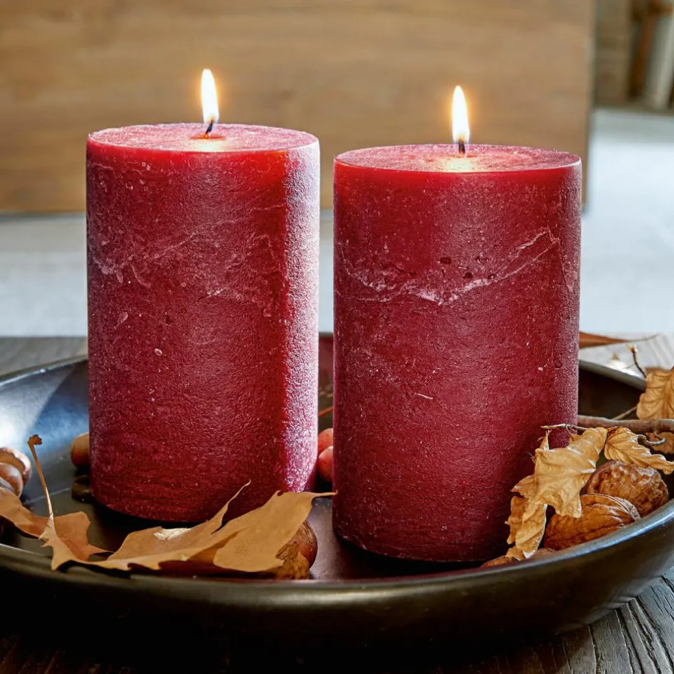 Lot de 2 bougies Oviedo