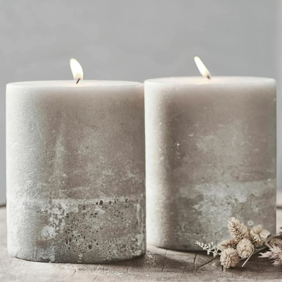 Lot de 2 bougies Oviedo