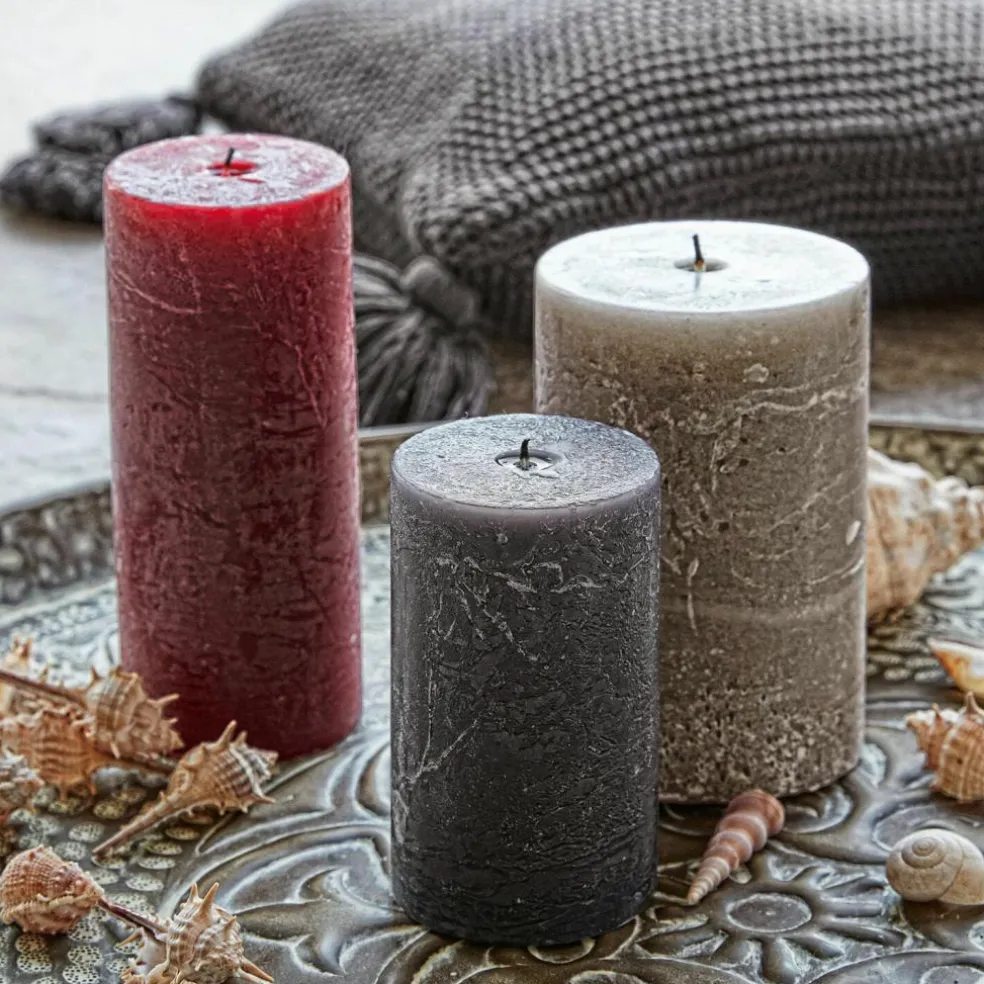 Lot de 3 bougies Pretin