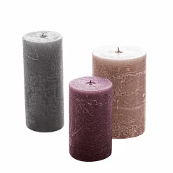 Lot de 3 bougies Pretin