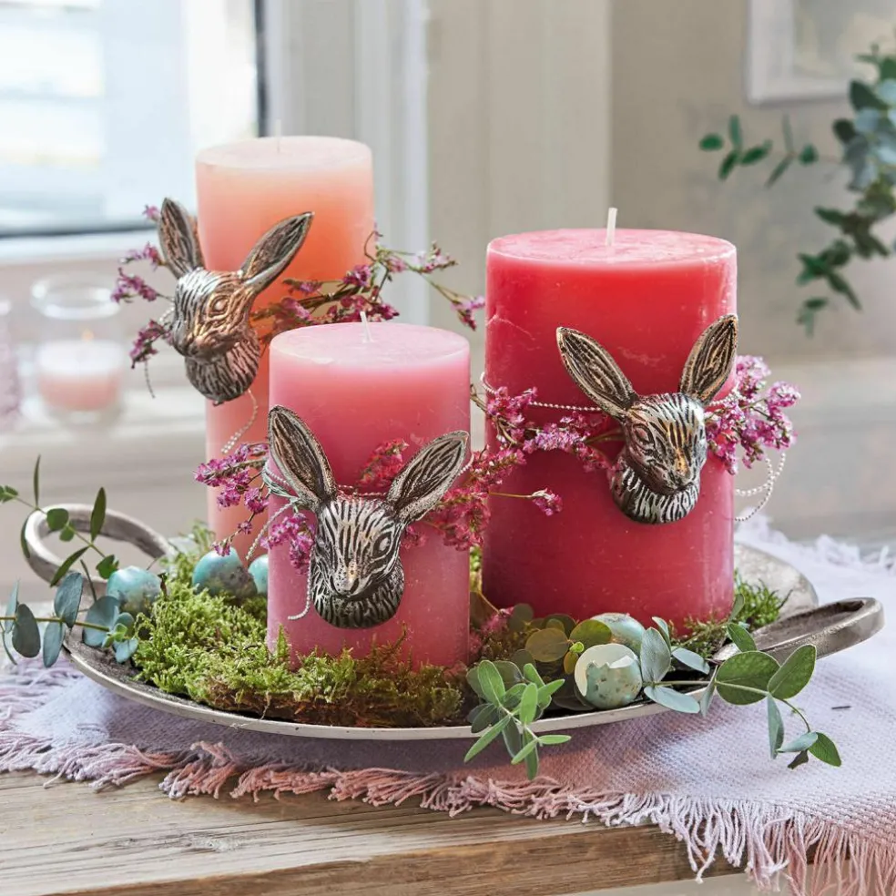 Lot de 3 bougies Pretin