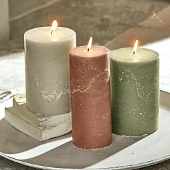 Lot de 3 bougies Salis