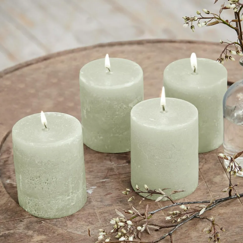 Lot de 4 bougies Virrans