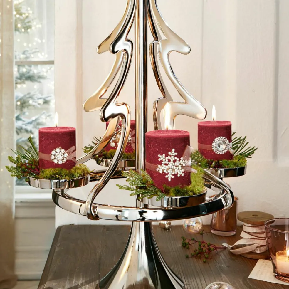 Lot de 4 bougies Virrans