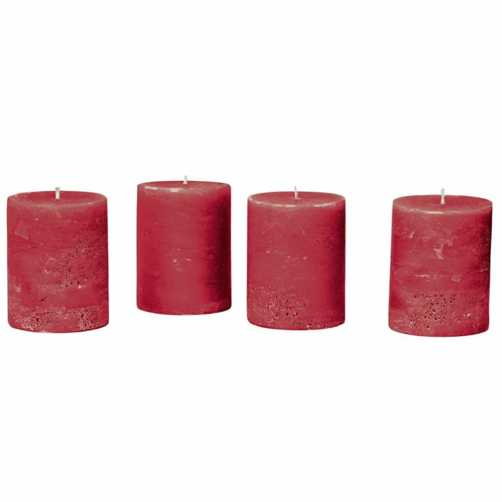 Lot de 4 bougies Virrans