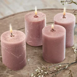 Lot de 4 bougies Virrans