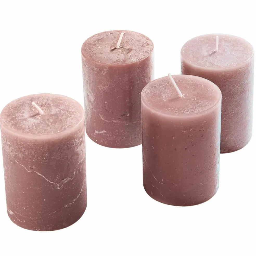 Lot de 4 bougies Virrans