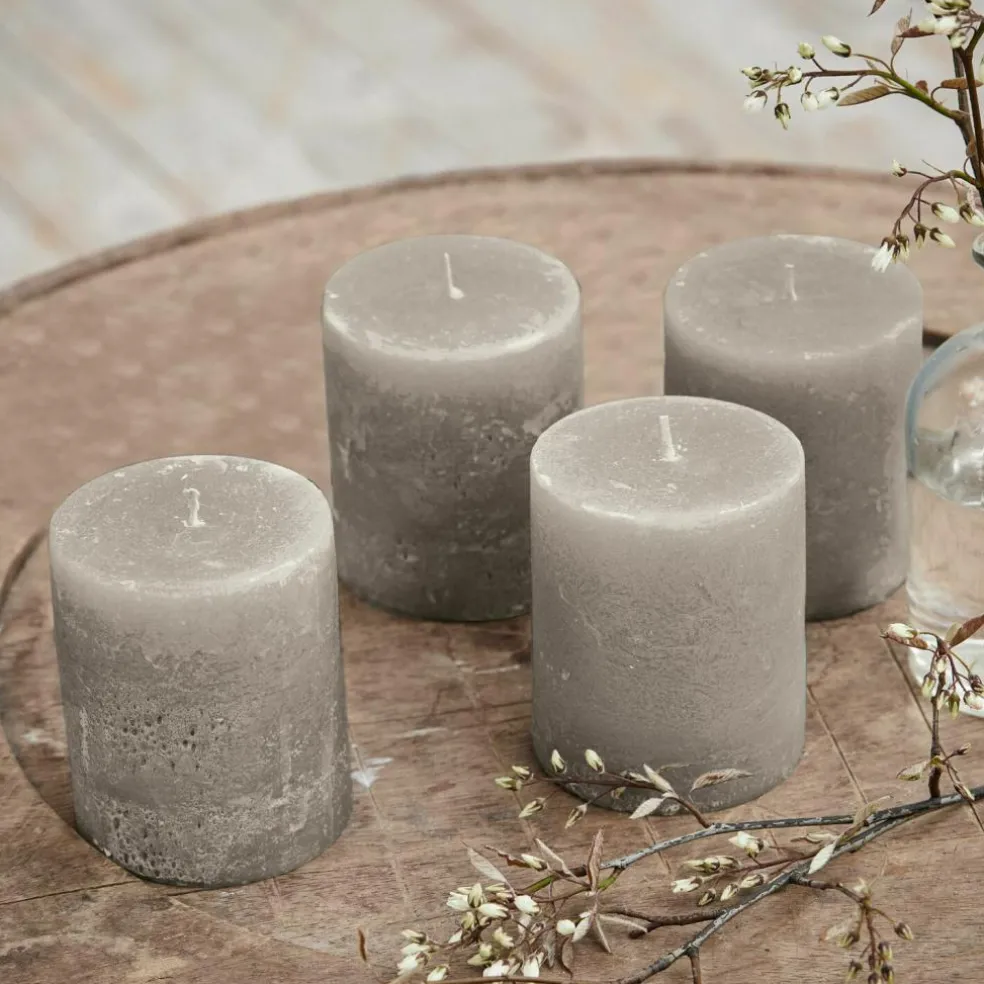 Lot de 4 bougies Virrans