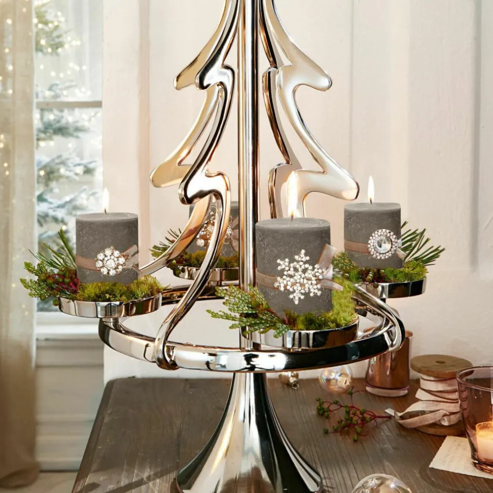 Lot de 4 bougies Virrans