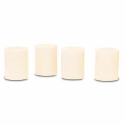 Lot de 4 bougies Virrans