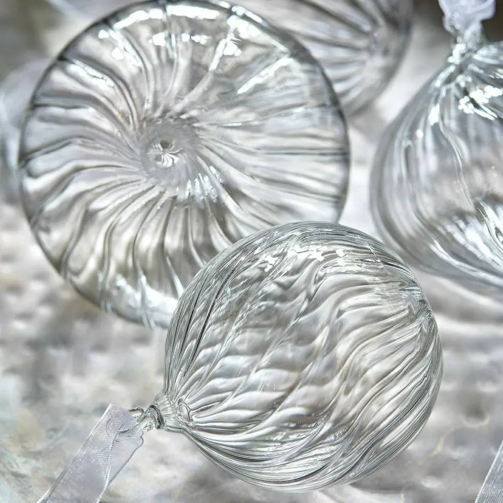 Lot de 6 boules de Noël Bavella