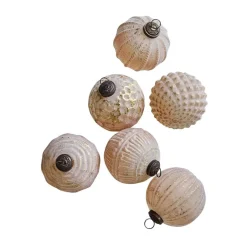 Lot de 6 boules de Noël Eirelyn