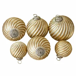 Lot de 6 boules de Noël Frasetta