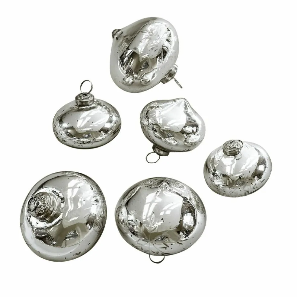 Lot de 6 boules de Noël Isaulie