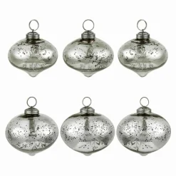 Lot de 6 boules de Noël Isaulie