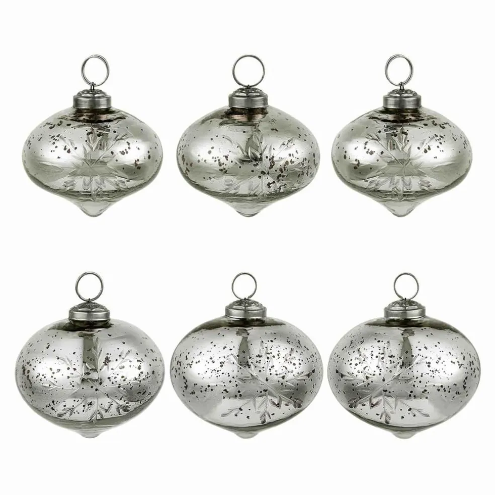 Lot de 6 boules de Noël Isaulie