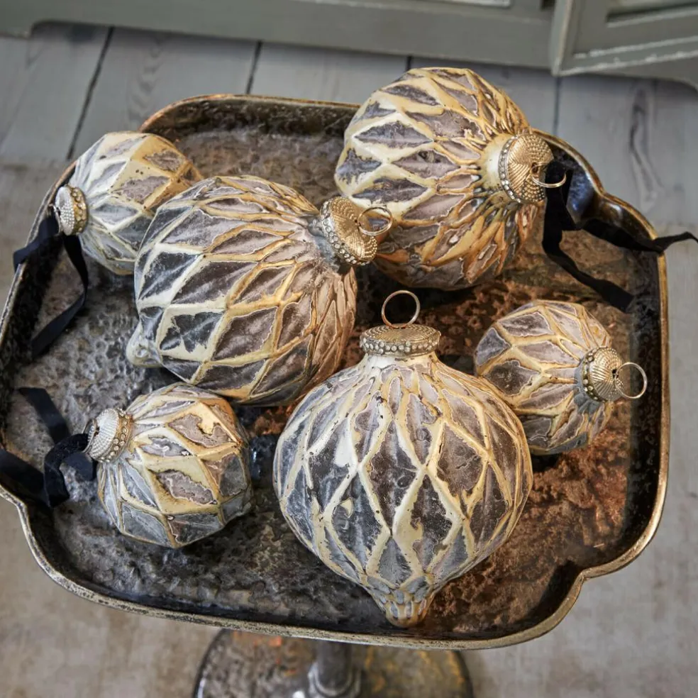 Lot de 6 boules de Noël Lunagh