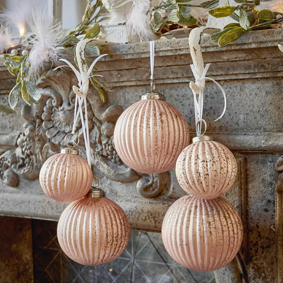 Lot de 6 boules de Noël Mane