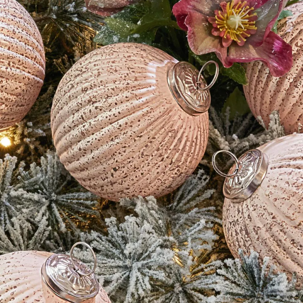 Lot de 6 boules de Noël Mane