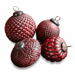 Lot de 4 boules de Noël Meyen