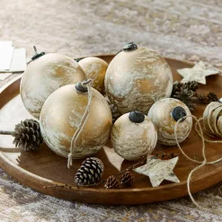 Lot de 6 boules de Noël Nymeria