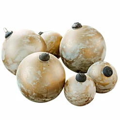 Lot de 6 boules de Noël Nymeria