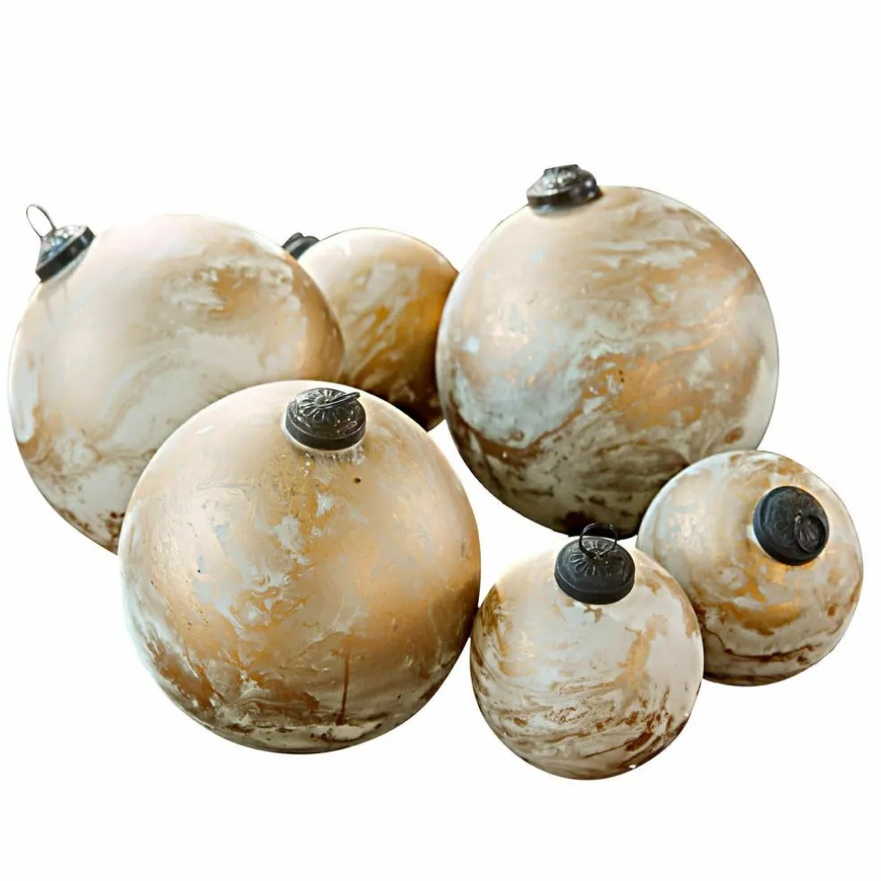 Lot de 6 boules de Noël Nymeria