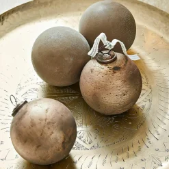Lot de 4 boules de Noël Ophraine