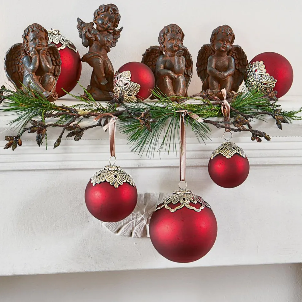 Lot de 6 boules de Noël Valyn