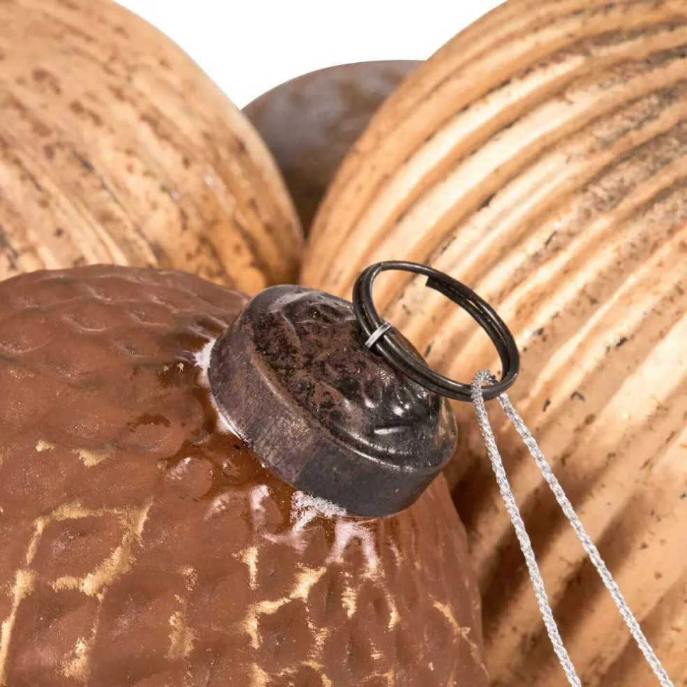 Lot de 6 boules de Noël Évarine