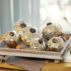 Lot de 6 boules de Noël Xilianne