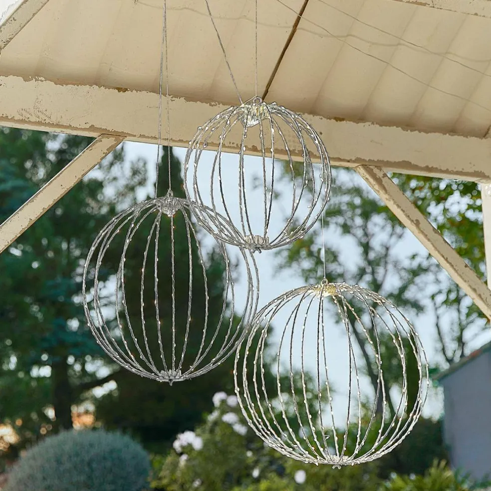 Lot de 3 boules LED Brilliante